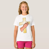 Handen bij Cross Meisjes T-shirt (Voorkant volledig)