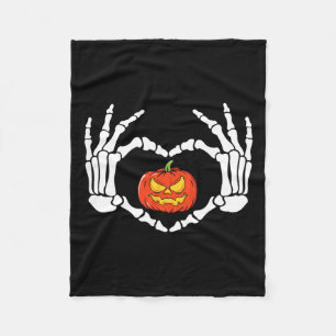 Handen Hart Teken Retro Halloween Kostuum Vrouwen Fleece Deken