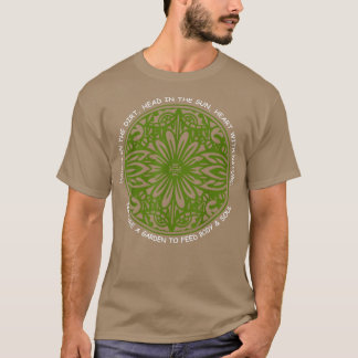 Handen in het vuile hoofd in de Sun Funny Gift T-shirt