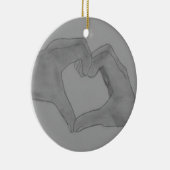 Handen Keramisch Ornament (Rechts)