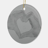 Handen Keramisch Ornament (Links)