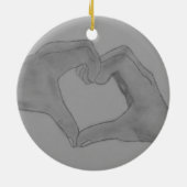 Handen Keramisch Ornament (Achterkant)