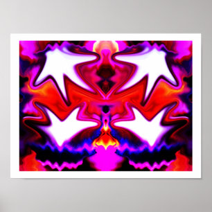 Handen-kunst Poster