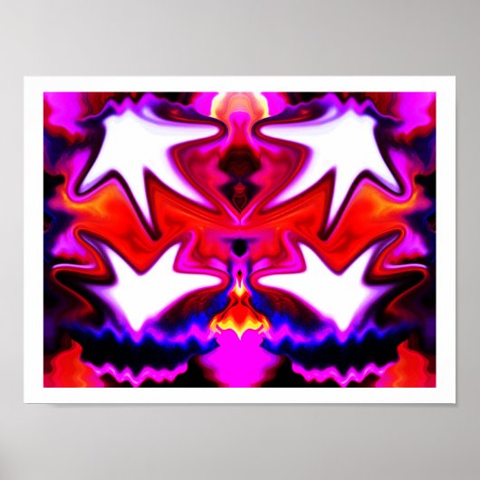 Handen-kunst Poster (Voorkant)