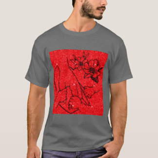 Handen Lijntekening familie T-shirt