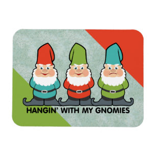 Handen met mijn Gnomies Homies Magneet