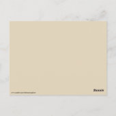 Handen over de hele wereld briefkaart (Achterkant)