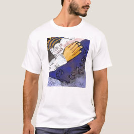 Handen rond de kerk t-shirt