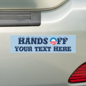 Handen uit: Creëer Uw eigen Bumpersticker (Op auto)