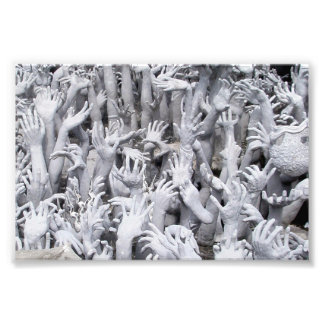 Handen uit de hel, Thailand Foto Afdruk