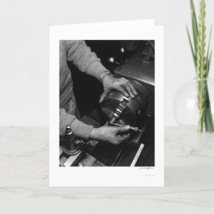 Handen van de Arbeider 1943 van de Draaibank Kaart