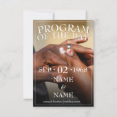 Handen van een bruiloft met een ring (Voorkant)