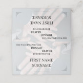 Handen van een Gay Bruiloft Paar met Ringen (Buitenkant ongevouwen)