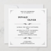 Handen van een Gay Bruiloft Paar met Ringen (Achterkant)