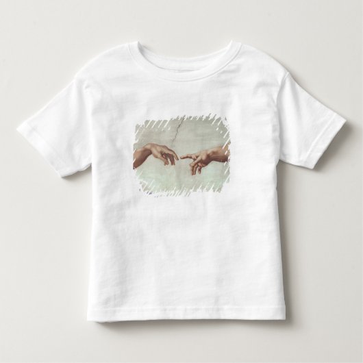 Handen van God en Adam Kinder Shirts (Voorkant)