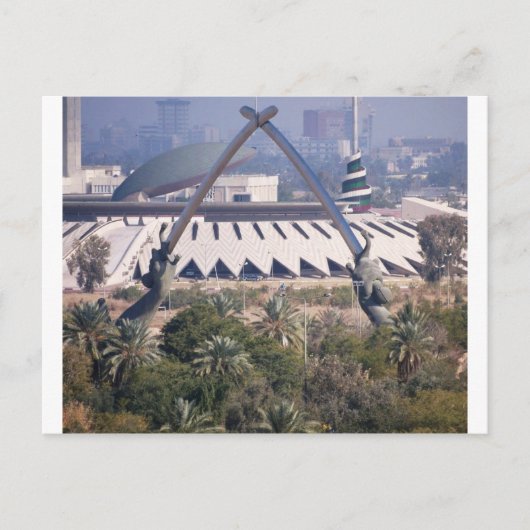 Handen van overwinning briefkaart (Voorkant)