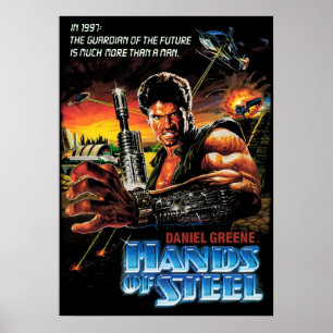 Handen van staal poster