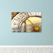 HANDEN VAN TIJDSCHEMA'STERKTE Canvasafdruk Canvas Afdruk (Insitu (Houten vloer))