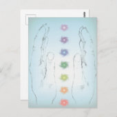 Handen voor heling briefkaart (Voorkant / Achterkant)