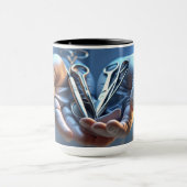 Handen voor heling mok (Midden)