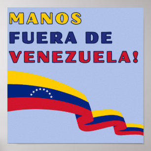 Handen Weg Van Venezuela Poster