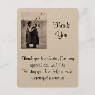 Handfasting Bedankt Card