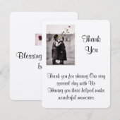Handfasting Bedankt Card (Voorkant / Achterkant)