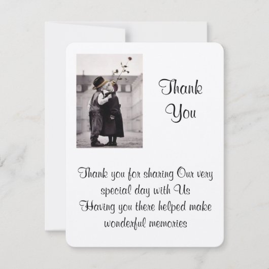 Handfasting Bedankt Card (Voorkant)