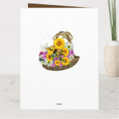 Handfasting Ceremonie Save the Date Kaart (Achterkant)