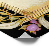 HANDFASTING CERTIFICAAT FLORAL CELTIC WICCA PAGAN POSTER (Hoek)