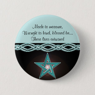 Handfasting Invitation Set Ronde Button 5,7 Cm