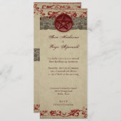 Handfasting Kaart (Voorkant / Achterkant)