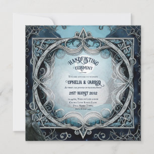 HANDFASTING UITNODIGINGEN DRUID CELTISCH WICCA MAA