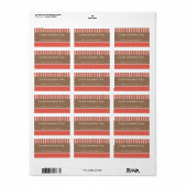 Handgemaakt door - aanpasbaar label (Full Sheet)
