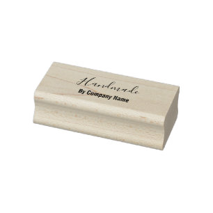 Handgemaakt door de Sjabloon van de Tekst van het  Rubberstempel