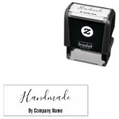 Handgemaakt door de Sjabloon van de Tekst van het  Zelfinktende Stempel (In situ)