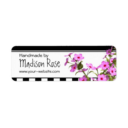 Handgemaakt door - etiketten (Voorkant)