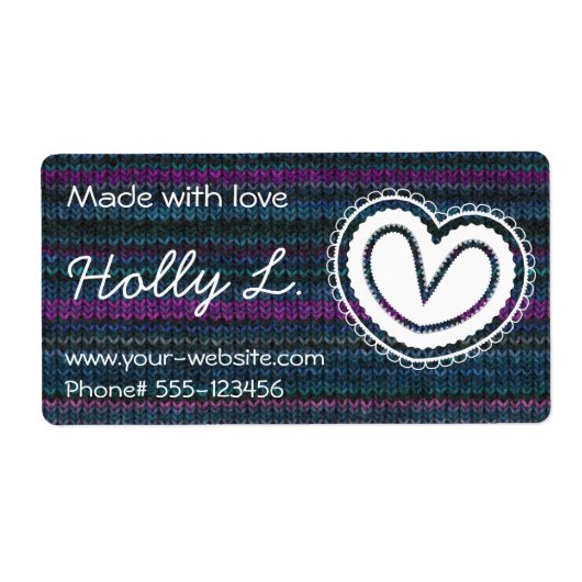 Handgemaakt door - etiketten (Voorkant)