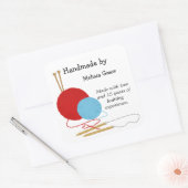 Handgemaakt door Knitting Stickers (Envelop)