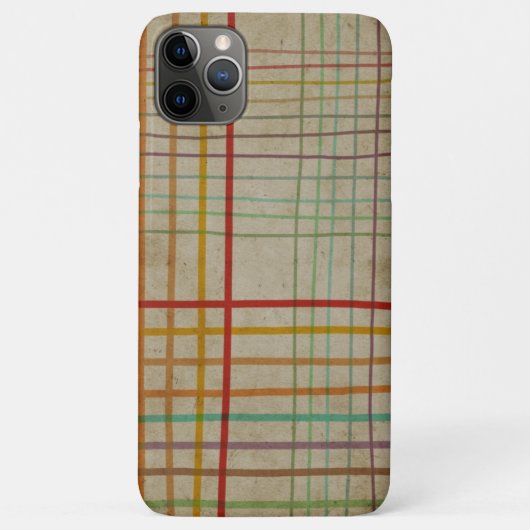 Handgemaakt Hoesje Check Pattern (Achterkant)
