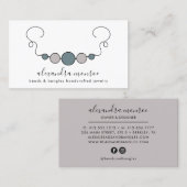 Handgemaakt juwelen Logo | Joodse designbedrijven Visitekaartje (Voorkant / Achterkant)