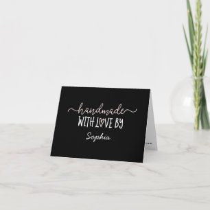 Handgemaakt met liefde Bedankt voor uw aankoop