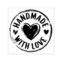Handgemaakt met liefde Doodle Hearts Self Inking S Zelfinktende Stempel
