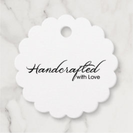 Handgemaakt met liefde label