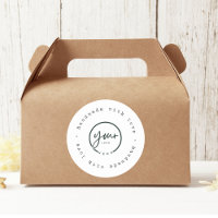 Handgemaakt met liefde met Logo | Aangepaste brand