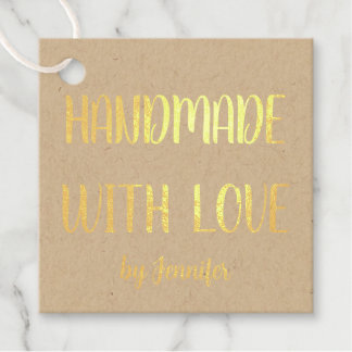 Handgemaakt Met Liefde Professioneel Chic  Bedankjes Labels