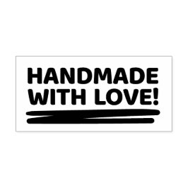 Handgemaakt Met Liefde Zelfinkt Stempel voor Maker