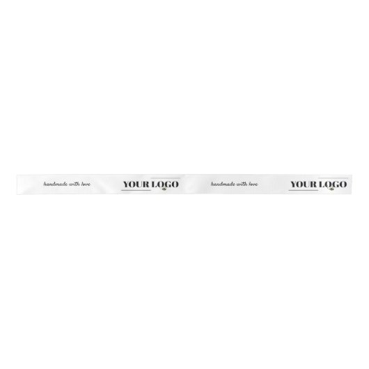 Handgemaakt met liefdesscript Mijn Logo Custom Whi Lint (Voorkant)