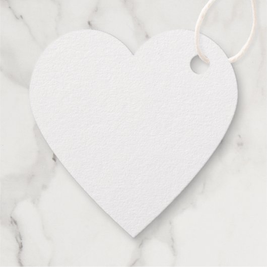 Handgemaakt met Love Heart Shaped Bedankjes Labels (Achterkant)