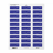 Handgemaakt met Love | Monogramlabel voor deegware Etiket (Full Sheet)